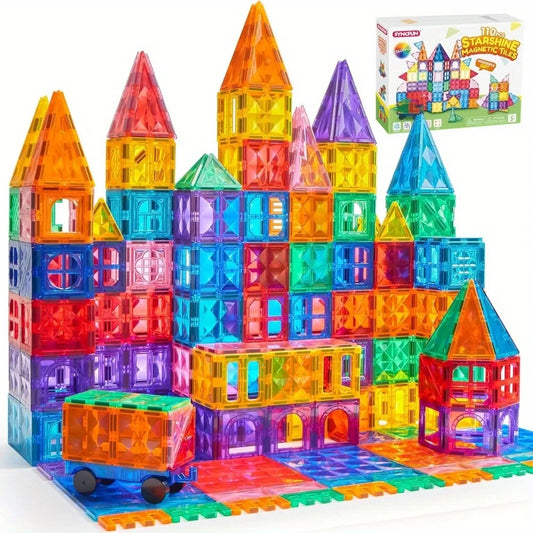 Magnetic Building Tile Set