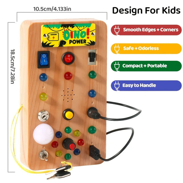Montessori Light-Up Learning Board