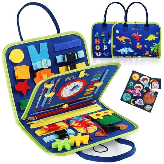Montessori Travel Fun Book